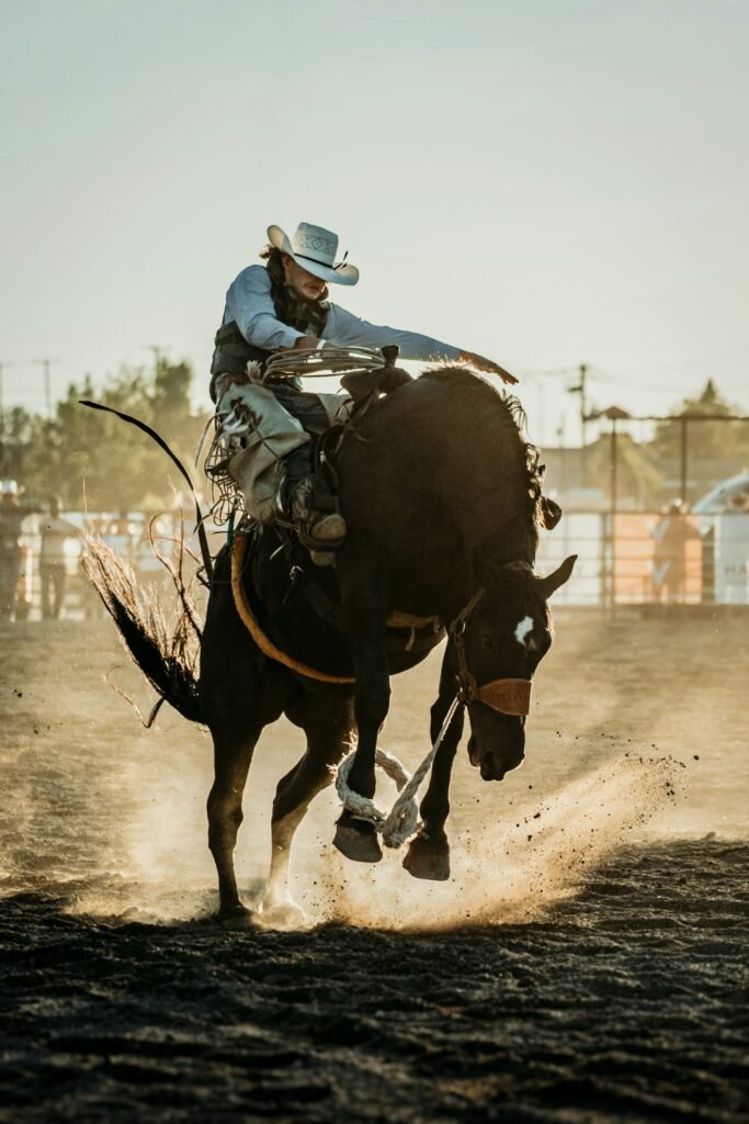 Running horse